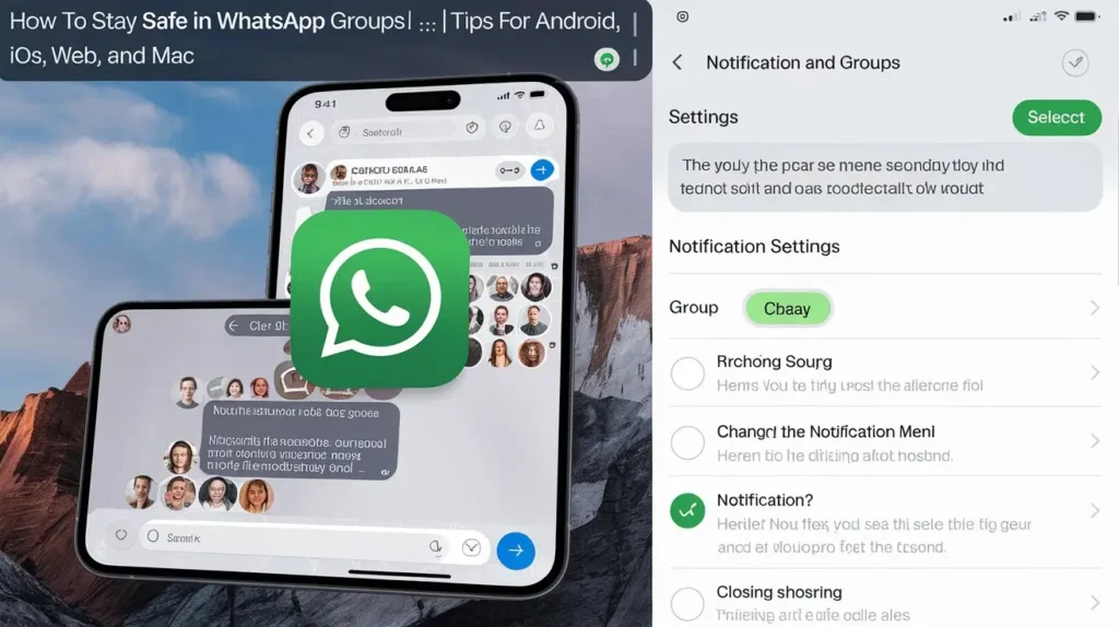 WhatsApp ग्रुप्स में सुरक्षित कैसे रहें iOS - जानें कैसे